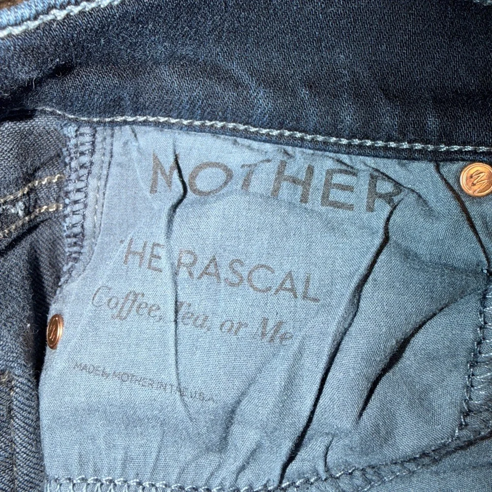Classic Mother Denim “The Rascal” Indigo Skinny Jeans - Picture 6 of 7